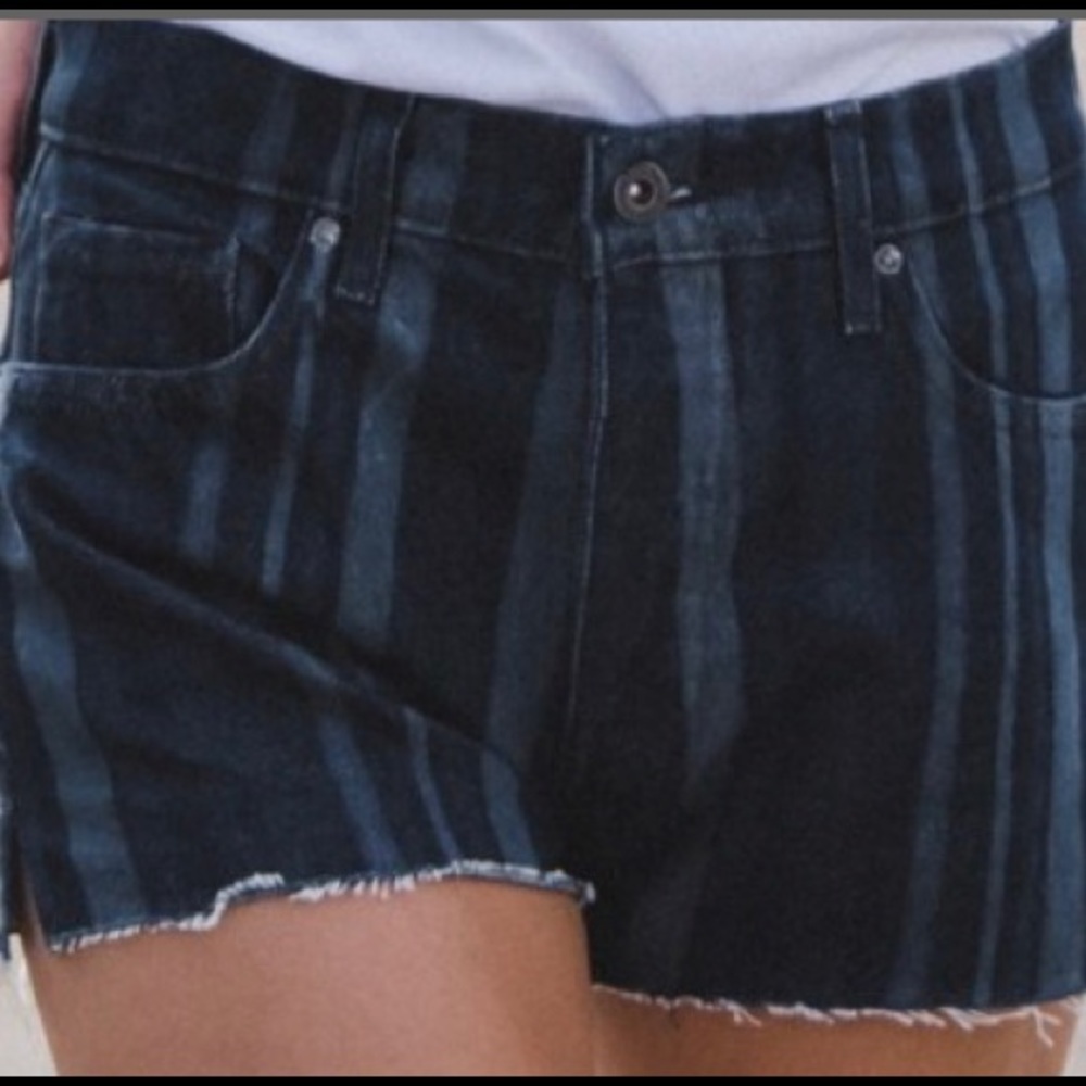 New Levi's Cheeky High Rise Pinstripe Jean Short